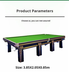 Star Brand Snookertisch 12 Fuß im Russischen Stil, stilvoll und langlebig, Direktvertrieb vom Unternehmen - Product Image 3