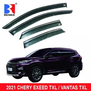 Accessoires de voiture, déflecteurs de vent pour CHERY EXEED TXL / VANTAS TXL 2022, déflecteurs de vent, visières, pare-pluie - Product Image 2