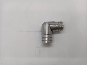 עיצוב מודרני נירוסטה צינור מתכוונן למרפק לעמודה מעקה עגול עשוי מחומרים באיכות גבוהה