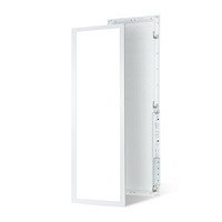 Plafonnier LED encastré pour bureau et magasin, certifié ETL standard US, 1x4 2x2 pieds, avec alimentation et CCT sélectionnables