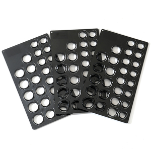 7mm d'épaisseur 4 à 17 anneau Sizer feuille de jauge de doigt <span class=keywords><strong>en</strong></span> plastique auto 27 pièces ensemble outil de mesure anneau Sizer - Product Image 6