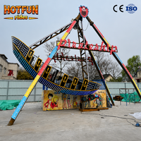 24-Sitziges Luna Park Piratenschiff Jahrmarktattraktion Riesiges Piratenschiff für Outdoor-Vergnügungspark-Projekte
