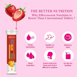 Comprimidos Efervescentes Multivitamínicos para Crianças Mais Vendidos, Aumentam o Sistema Imunológico e Apoiam o Crescimento Saudável - Product Image 3
