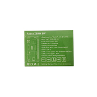 Mini-ordinateur embarqué haute performance RADXA ZERO 3W Quad Core basé sur Linux, carte de développement SBC RK3566, fourni par l'usine