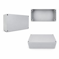 Boîtier Électrique Industriel en Aluminium Robuste OEM ODM pour Extérieur, Idéal pour Caméras de Surveillance en Conditions Extérieures Difficiles 360x160x95mm AJB040