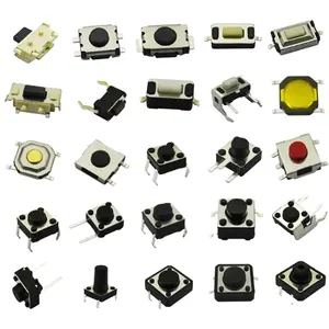 3.5X6 Push Button Tact Switch Reset Mini Leaf Switches SMD DIP Pushbutton 2 Pins Micro Momentary