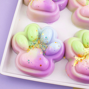 ของเล่นบีบลดความเครียดรูปอุ้งเท้าแมว TPR นุ่มๆ ขายส่ง ของเล่นบีบรูปผลไม้สร้างสรรค์สำหรับผู้ใหญ่และเด็ก - Product Image 3