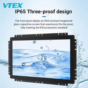 Giá rẻ 10.1 19 21.5 27 inch Giao diện USB cảm ứng công nghiệp màn hình mới mở khung máy tính treo tường nhúng phẳng hiển thị - Product Image 4