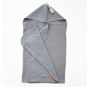Caldo di Vendita 100% Cotone Biologico 4 Strati di <span class=keywords><strong>Mussola</strong></span> Del Bambino Telo Da Bagno Con Cappuccio - Product Image 1