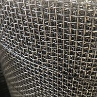 Maille tissée en fil d'acier inoxydable résistant à la corrosion, haute résistance à la traction, résistante à la chaleur, écran filtrant de précision en acier inoxydable, pour découpe et soudage, simple.
