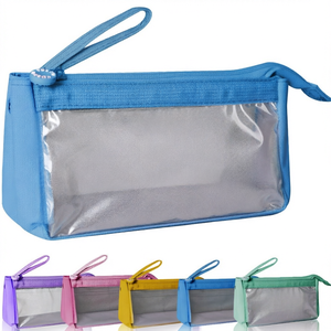 Astuccio Grande in Plastica con Cerniera Hzzycer, Grande Capacità, Portatile, <span class=keywords><strong>per</strong></span> Ragazze e Ragazzi, Studenti di Scuola Media, Superiore e Università (Blu) - Product Image 1