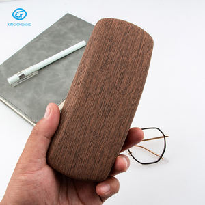 Étui à <span class=keywords><strong>lunettes</strong></span> minimaliste M371 aspect lin, texture tissée, logo personnalisé, en cuir PU rigide, boîte de rangement <span class=keywords><strong>pour</strong></span> <span class=keywords><strong>lunettes</strong></span>, prix de gros - Product Image 2