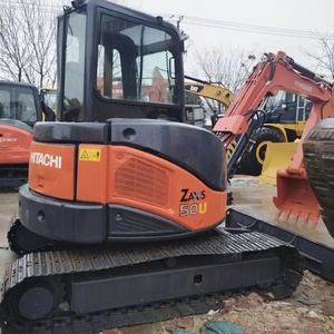 Excavatrice d'occasion multifonctionnelle Hitachi ZX50U 90% New Japan Made ZX50u Mini 5 tonnes Excavator Quality Assurance à vendre - Product Image 1