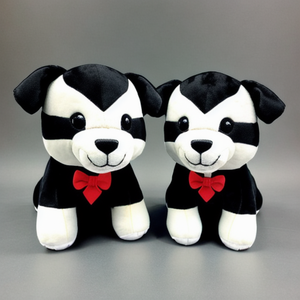 Giocattolo di peluche cane personalizzato piccolo cucciolo di peluche giocattolo elettronico musicale da passeggio per cani peluche - Product Image 3