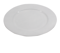 Assiette de Présentation Ronde en Plastique pour Restaurant, Mariage, Événement, Décoration de Table