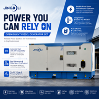 Générateur de 400 KVA de haute qualité, triphasé, silencieux, démarrage automatique, démarrage à distance, ATS alimenté par un moteur SDEC Baudouin, prix d'usine