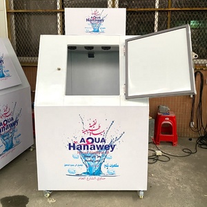 60 100 Feet Khối Công Suất Rắn Cửa Đóng Gói Ice Box Máy Bán Hàng Tự Động - Product Image 3