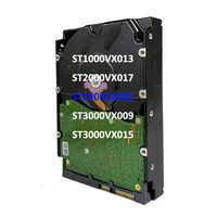 Hard Drive Desktop ST2000NM001A ST2000DX002 2TB BarraCuda 3.5" SATA 6Gb/s 64MB 7200RPM HDD untuk Sistem PC Gaming Kantor Rumah