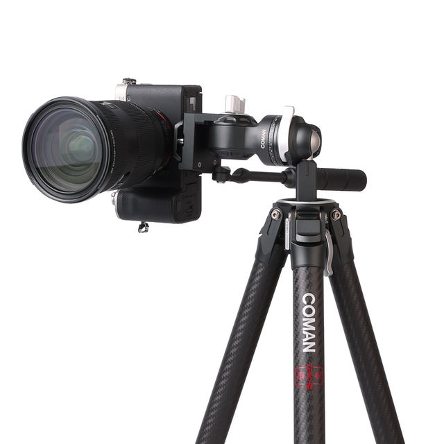 COMAN Zero V Lightweight Camera Carbon Fiber Tripod Portable Video Tripod Professional Travel Camera Tripod
