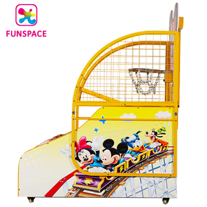 เครื่องเล่นบาสเก็ตบอลมินิมิกกี้เม้าส์ในร่ม Funspace - เกมอาร์เคดหยอดเหรียญ<span class=keywords><strong>ส</strong></span>ำหรับเด็ก พร้อมการรับประกัน 1 ปี - Product Image 6