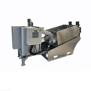 Yığılmış Spiral otomatik çamur kurutma makinesi Spiral ekipman sıvı-katı ayırma çamur kurutma makinesi - Product Image 3