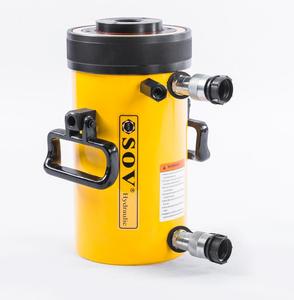 Cylindre hydraulique à piston creux en acier inoxydable à double action de 60 tonnes - Product Image 5