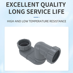 Proway accesorios <span class=keywords><strong>de</strong></span> <span class=keywords><strong>baño</strong></span> sifón bañera tubo <span class=keywords><strong>de</strong></span> drenaje Flexible para bañera - Product Image 5