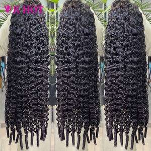 วิกผมหยิกแบบอินเดียพม่าแท้ 13x4, วิกผมลูกไม้แบบเต็มศีรษะขนาด 30 นิ้ว คุณภาพสูง, ผู้จำหน่ายวิกผมแท้จากเวียดนาม - Product Image 3