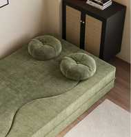 Sofá Cama Modular de Diseño Moderno y Lujoso, con Relleno de Esponja, Tela Comprimida al Vacío, Duradero y Confortable