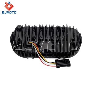 Ensemble de phares LED 12V à faisceau haut/bas avec projecteur de phare, carénage de protection pour Harley M8 Softail FXFB <span class=keywords><strong>FXFBS</strong></span> 2018-2022 - Product Image 4