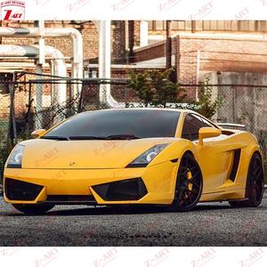 Kit aérodynamique complet Z-ART LP570 pour <span class=keywords><strong>Lamborghini</strong></span> Gallardo 2003-2007 en fibre <span class=keywords><strong>de</strong></span> carbone : pare-chocs avant, jupes latérales, aileron arrière, diffuseur - Product Image 2