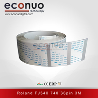 Kabel Printhead Berkualitas Tinggi Kabel Data Kepala Printer untuk Roland Rf640 Re640 Rs640 VS640 Panjang Kabel Besar 36p 300cm