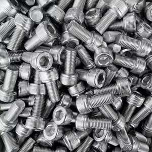 250pcs מטרי נירוסטה m3 * 6/8/10/12 ברגי ראש שטוח 16/20 קובע בורג שקע משושה עם ערכת מבחר אגוזי משושה - Product Image 6