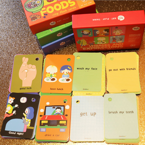 Tarjeta <span class=keywords><strong>de</strong></span> alfabetización personalizada para niños, aprendizaje <span class=keywords><strong>de</strong></span> inglés, Educación Temprana, inteligencia, iluminación para niños, palabra cognitiva, tarjeta flash - Product Image 4