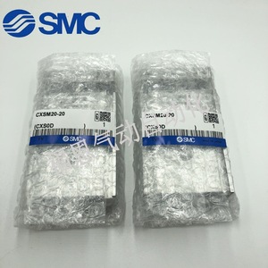 Cylindre pneumatique à double tige et double axe SMC CXSM25 10 20 30 40 50 75 100 125 150 200 300, corps en acier - Product Image 2