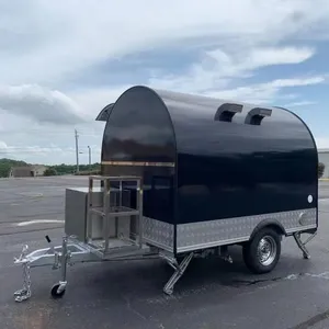 Mobile Hot Dog Snack Fast Food Car Coffee Shop Ice Cream Truck Bus Vendor Electric Food Truck with Full Kitchen and Stove