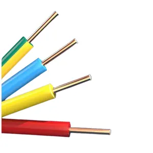 2.5 Electric Wire BV 2.5mm2 Power Ground Cable Electrical Wire for House PVC Cable With Earth Wire 2.5mm2 Cable Solid Copper