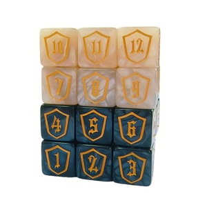 Dados Acrílicos D6 Adecuados para Juegos de Rol, Juego de Mesa Wanzhi, Fiesta, Dados Digitales de 6 Caras de 16 mm, Venta al por Mayor - Product Image 1