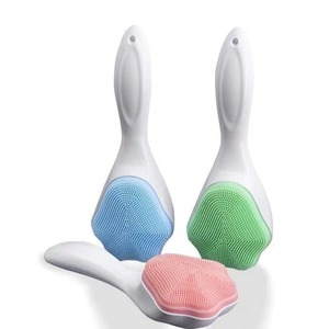 Cepillo de baño con cerdas, cepillo corporal de mango largo para frotar la espalda, cepillo seco doméstico, cepillo suave para la espalda - Product Image 4