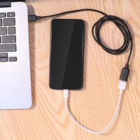 Cable de Extensión USB 2.0 de 480 Mbps, Macho a Hembra, para Sincronización de Datos, Compatible con Laptop, PC, Mouse Gamer, Smart TV, Disco Duro