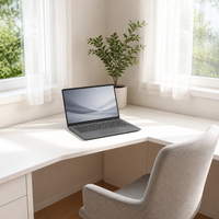 Nouvel ordinateur portable d'étude pour étudiants, 15,6 pouces, FHD IPS, AMD Ryzen 3 3250U, 8 Go de RAM, 512 Go de SSD, Windows 11, ordinateur portable professionnel