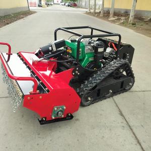 2025新型智能DIY电动遥控机器人割草机和工业48v连枷灌木切割机 - Product Image 2