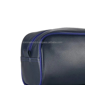 Neceser de cuero personalizado de marca nueva OEM, neceser de viaje, regalos para padrinos de boda, neceser para hombre al por mayor para adultos - Product Image 3