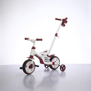 Bicicleta 6 en 1 para Niños Pequeños con Manillar de Empuje, Bicicleta de Equilibrio para Niños de 1 a 7 Años, Bicicleta Multifuncional para Bebés con Frenos - Product Image 6