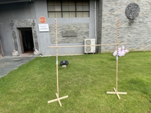 Jeu de jardin <span class=keywords><strong>en</strong></span> <span class=keywords><strong>bois</strong></span> sur mesure, jouet d'<span class=keywords><strong>extérieur</strong></span>, limbo, jeu de fête <span class=keywords><strong>en</strong></span> famille - Product Image 2
