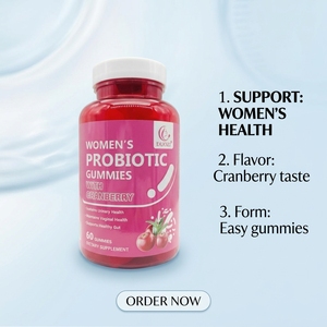 Capsules de probiotiques à la canneberge pour femmes par DUOZI |   Fabricant de compléments alimentaires pour la santé féminine en marque privée OEM - Product Image 1