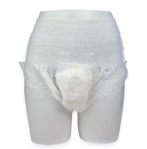 Culotte absorbante jetable respirante pour adulte, OEM, super épaisse, avec film PE et protection anti-fuites 3D, vente en gros - Product Image 1