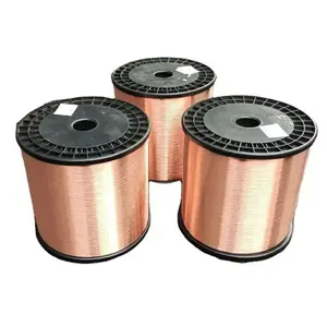 China supplier CCAM copper clad aluminum magnesium cable wire 0.115-0.2mm