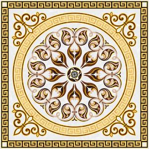 GUCI-azulejos <span class=keywords><strong>de</strong></span> porcelana para decoración <span class=keywords><strong>de</strong></span> interiores, baldosas <span class=keywords><strong>de</strong></span> cerámica chapadas en oro, precio - Product Image 4