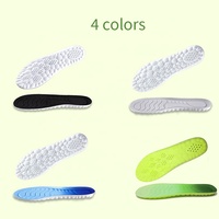 Semelle intérieure 4D antidérapante super douce élastique respirante absorbant la sueur PU basket-ball running sports